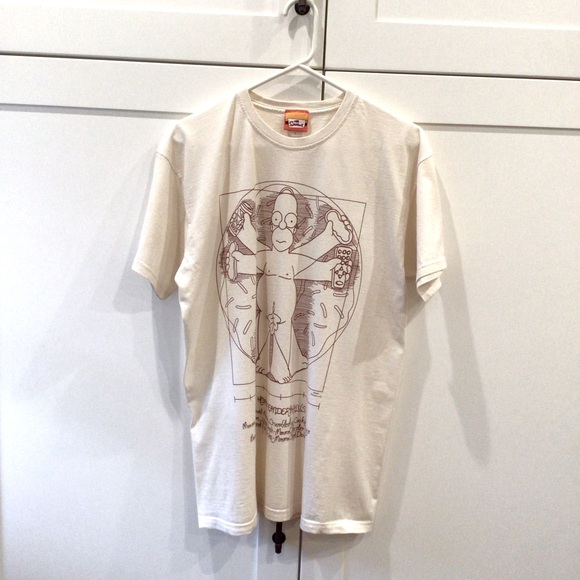 Homer Simpson Vintage T-shirt Size L - Picture 1 of 4